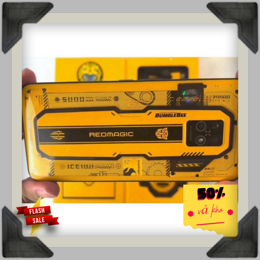 Điện thoại Gaming Nubia Redmagic 7S Pro Bumblebee Bản cực kỳ Snap 8+ Gen 1 + Qualcomm Adreno 730 + 5