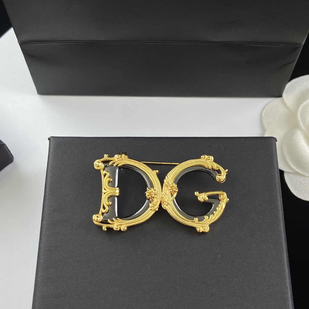 Trâm Cài Áo Hình Chữ Cái Bằng Đồng Thau Phong Cách Retro