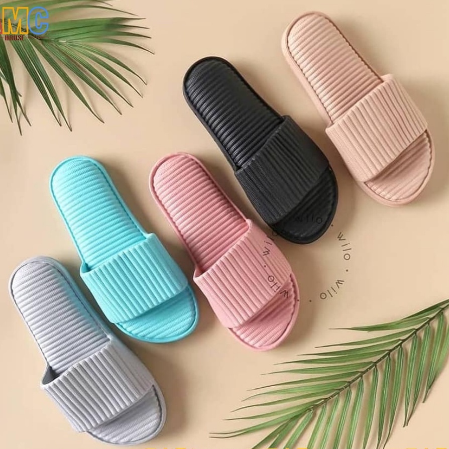 Dép Quai Ngang Mang Trong Nhà Nữ Thái Lan, Dép Đi Biển Thông Thoáng, Chống Thấm Nước, Chống Trơn  Monobo - Moniga 10.4