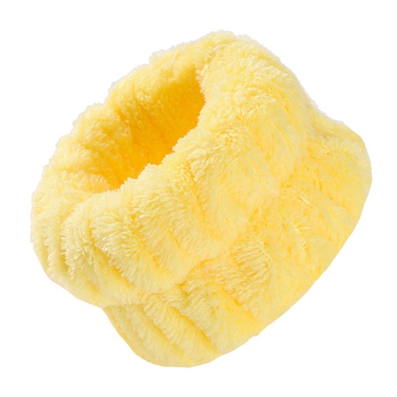 Khăn Lau Mặt / Cổ Tay Bằng Sợi Micro Thấm Hút Tốt Tiện Dụng