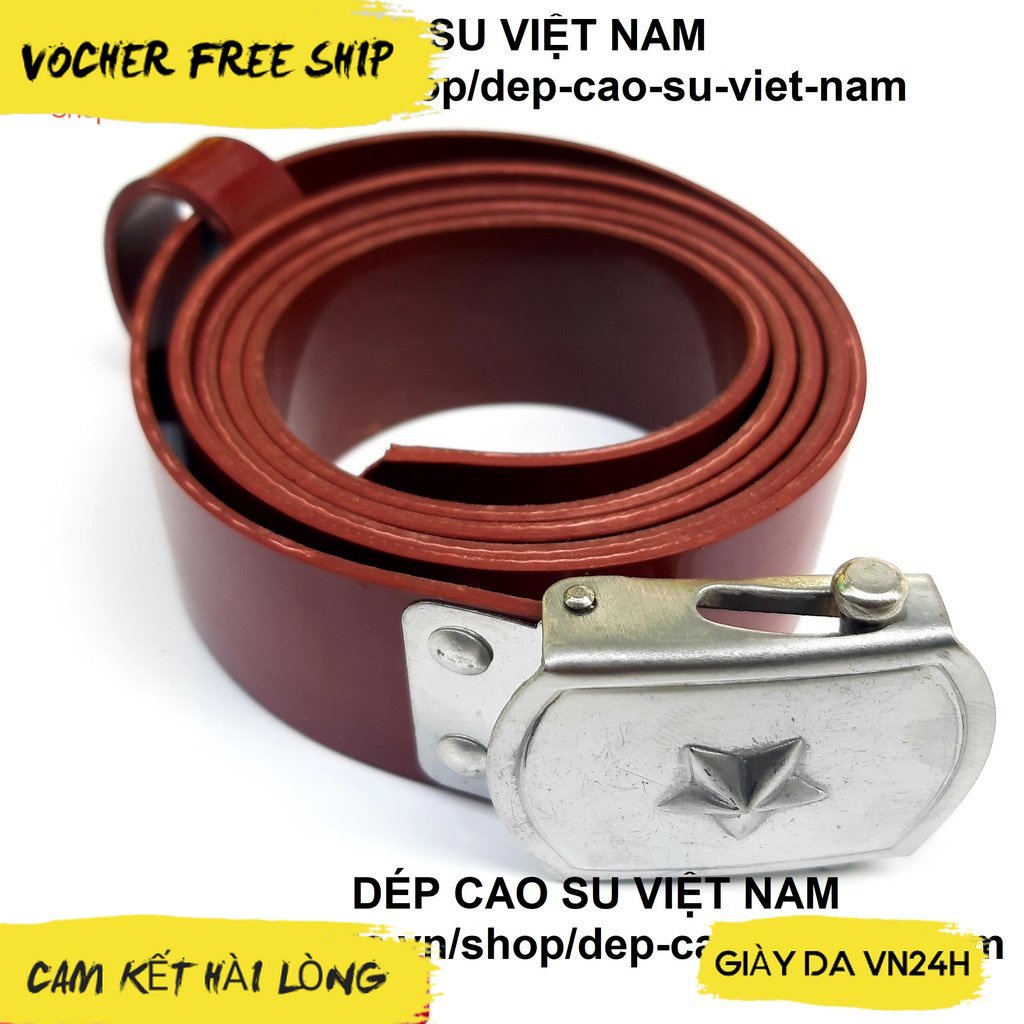 Dây Lưng Dây nịt nam Đỏ New 2022