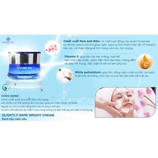 Kem hủy nám sâu slightly kymblyn