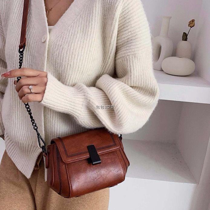 Senior Túi Xách Đeo Vai Nhỏ Nhắn Phối Dây Xích Thời Trang Mùa Hè 2022 Dành Cho Nữ