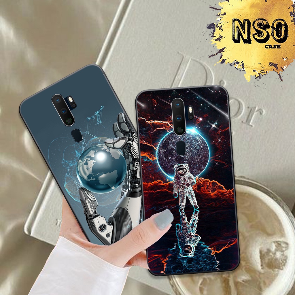 Ốp Oppo A5 2020 - A9 2020 In Hình Họa Tiết Vũ Trụ Phi Hành Gia Đẹp Hot Trend 2023