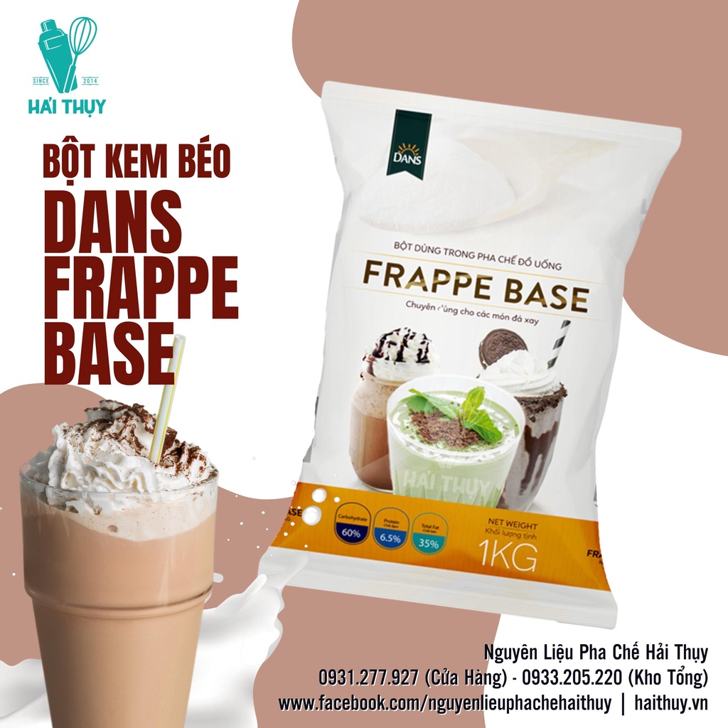 Bột kem nền DANS FRAPPE BASE 1kg