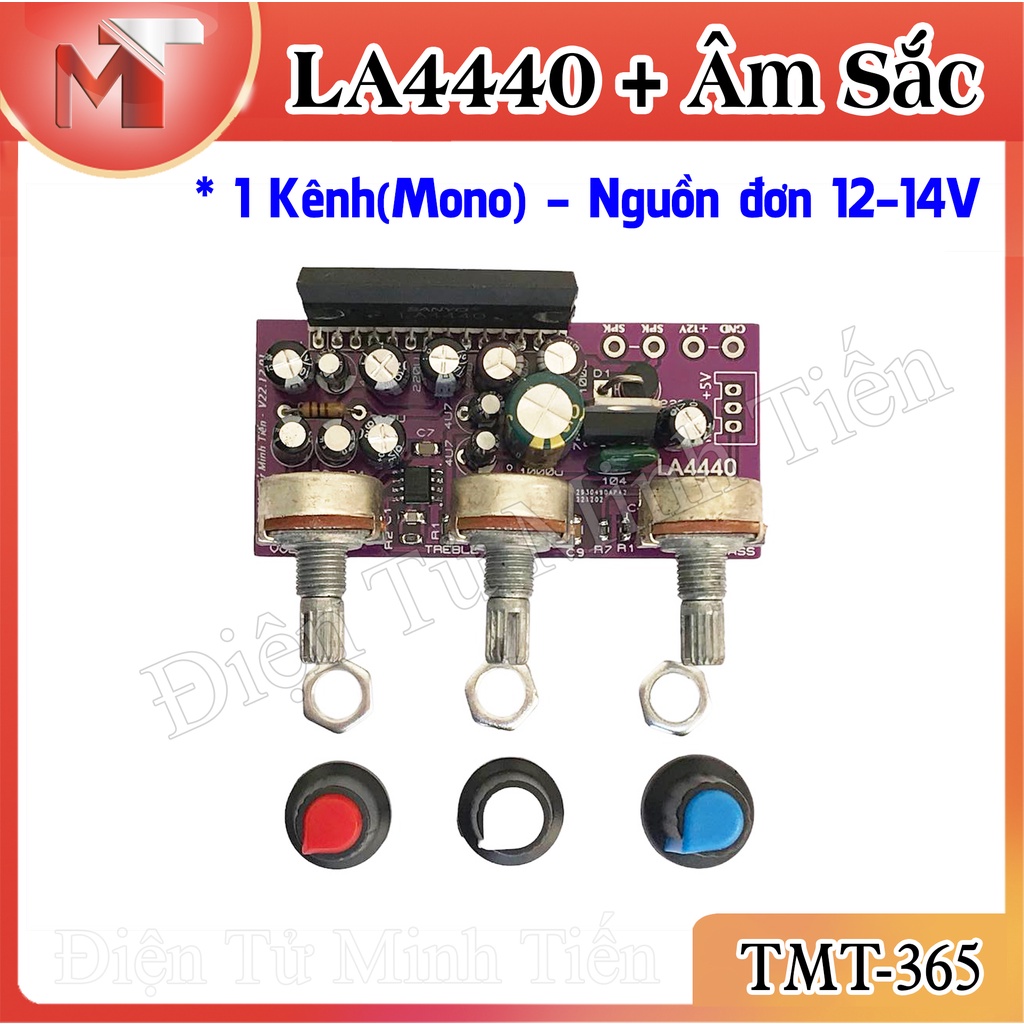 ✅ Mạch Công Suất LA4440 & Âm Sắc 5532 - 12V đơn