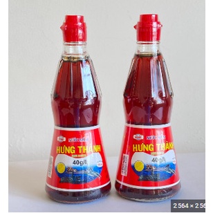01 Chai nước mắm Hưng Thành 450ml 40 độ đạm