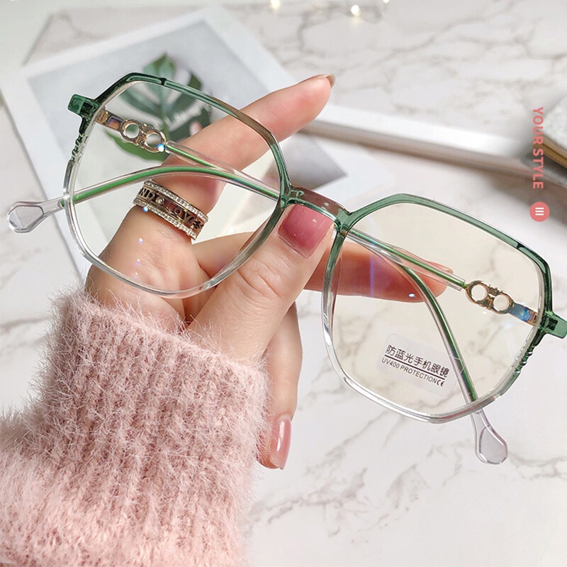 Mắt Kính Chống Ánh Sáng Xanh Thời Trang Hàn Quốc 2022 Cho Nữ