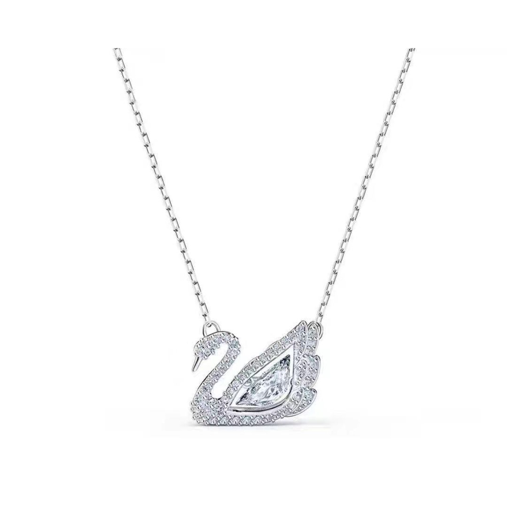 Dây Chuyền Mặt Thiên Nga Đính Đá Thông Minh Swarovski Cho Nữ