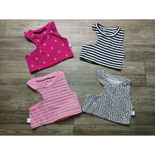 Áo Thun Croptop Khoét Vai