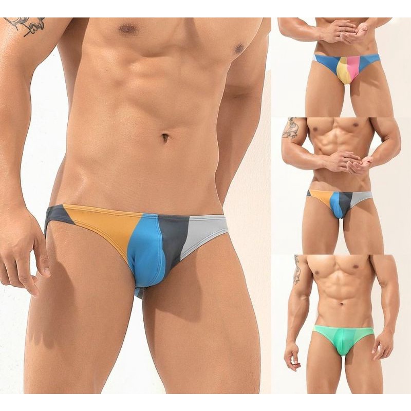 Quần lót nam bikini thun lanh SeoBean size M-2XL
