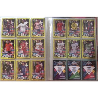 thẻ lẻ insert match attax 20/21 ucl ( được chọn team )