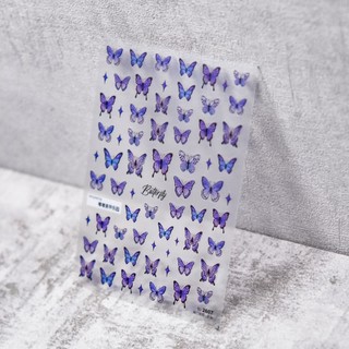 Sticker lụa 5d cao cấp mẫu mới dán móng tay nail