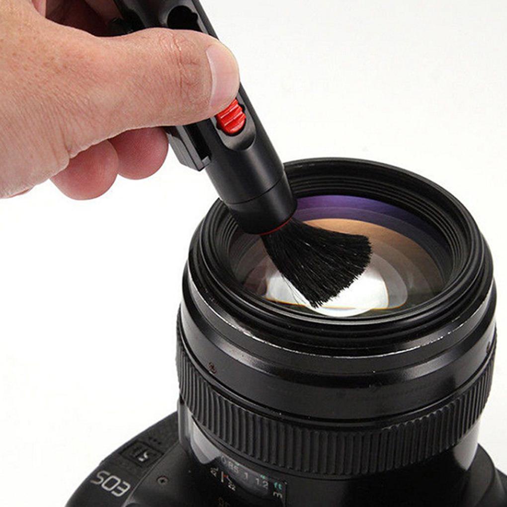 Bộ 3 Cọ Mềm Thổi Bụi Làm Sạch Thấu Kính Máy Ảnh DSLR