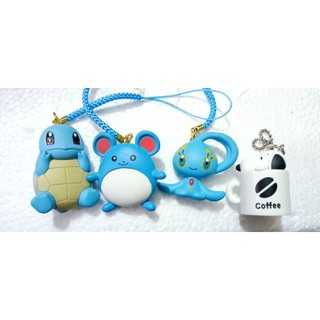 Mô hình 4 móc khoá pokemon chính hãng tomy