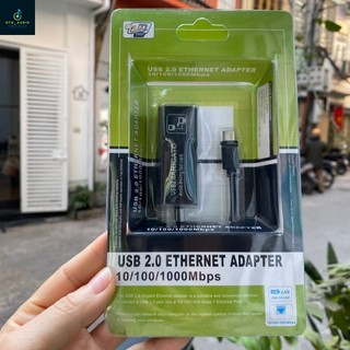 Cáp chuyển đổi 2.0/ type c ra lan, cổng mạng lan rj45 arigato giá siêu tốt