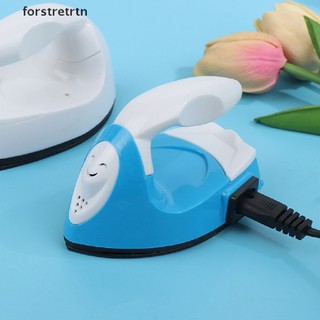 Forstretrtn Mini Craft Iron Electric Iron Portable Handy Heat Press Diy Small Iron For Ironing Clothes Laundry Appliances EU/US Plug EN