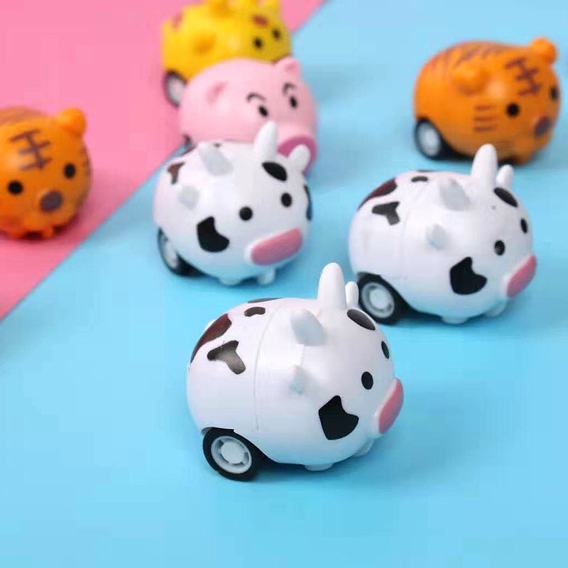 Xe Thú Mini Chạy Cót Hình Động Vật Siêu Dễ Thương Cho Bé HÀNG LOẠI 1