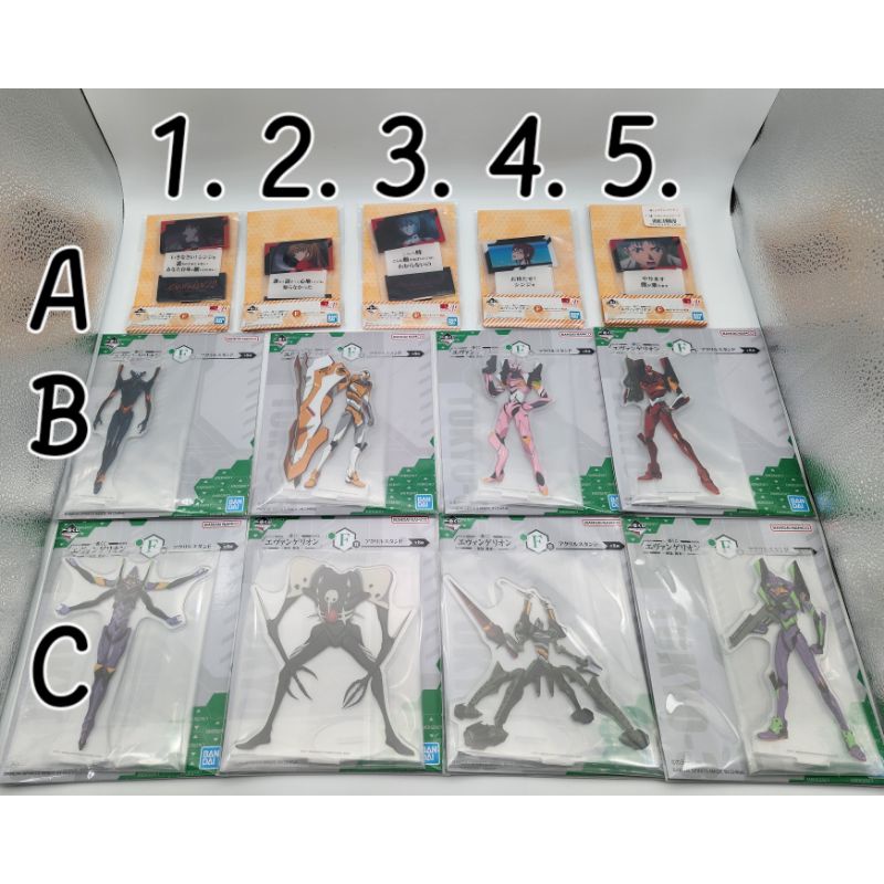 Mô hình nhựa đứng, tượng mica anime / manga, standee Neon Genesis Evangelion số 03, chính hãng
