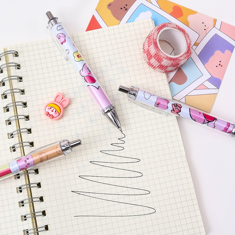 Bút Mực Gel Họa Tiết Hoạt Hình Dễ Thương Cho Học Sinh