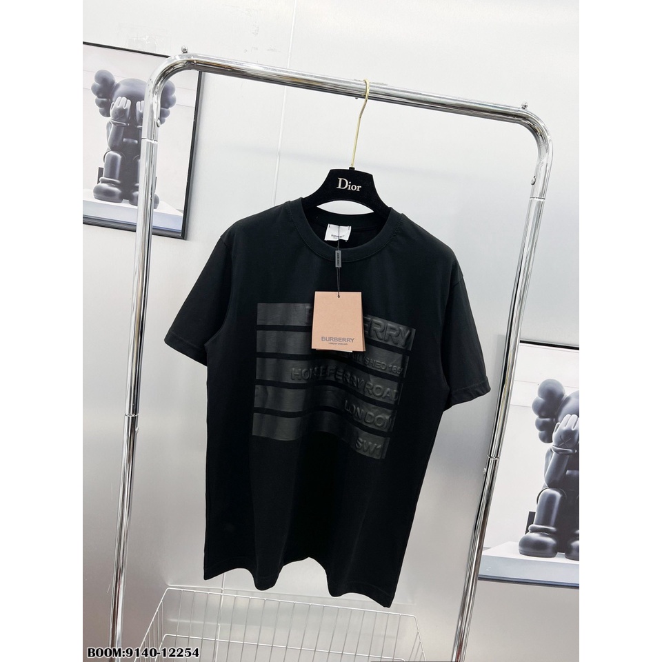 Áo Thun Nam Nữ In Chữ Nổi BBR Vải Mát Mịn - Áo Phông Nam Vân Nổi Cực Hot Trend