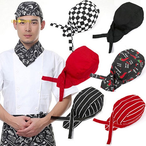 Ls Mũ Đầu Bếp Chuyên Nghiệp Hình Đầu Lâu Cướp Biển Cho Nhà Bếp