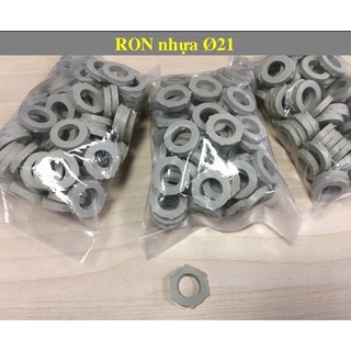 Ron nhua 21, dùng đệm lót vòi xịt, vòi sen phi 21