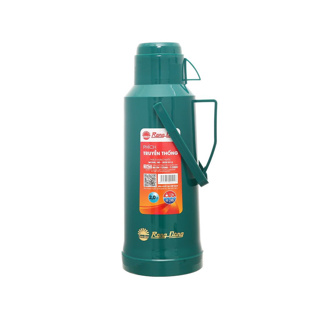 Phích nước Rạng Đông 2 lit cao cấp Model: RD 2035 N1.E