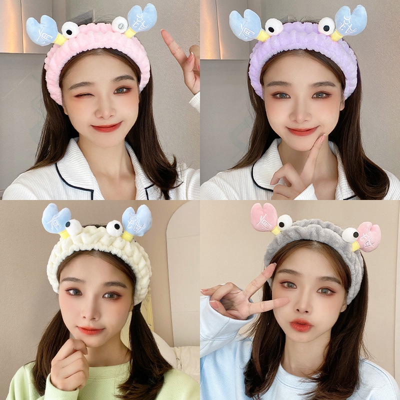 Băng Đô Cài Tóc Hình Con Cua Dễ Thương