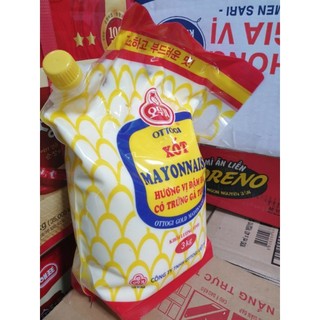 Mayonnaise, tương cà 3kg ottogi