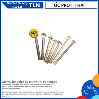 THANH LÝ - ỐC PROTI THÁI SIZE TỪ 6X20 ĐẾN 6X90 MÀU VÀNG VÀ TITAN