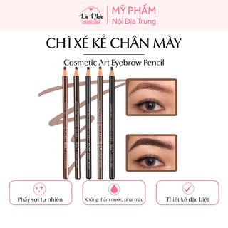Chì xé kẻ chân mày Cosmetic Art Eyebrow Pencil, bút bóc trang điểm mắt phẩy sợi sắc nét chuyên dùng Makeup đẹp tự nhiên.