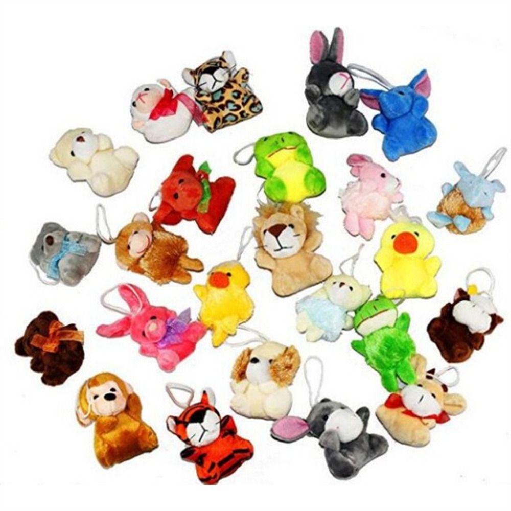 Móc Khóa Hình Đồ chơi nhồi bông Mini Dễ Thương