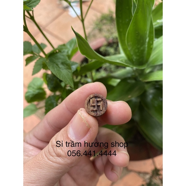 ( Xưởng bỏ sỉ ) Charm chữ thập trầm hương sánh