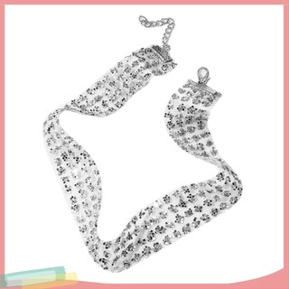 Vòng Cổ Choker Đính Hạt Lấp Lánh Thời Trang Cho Nữ