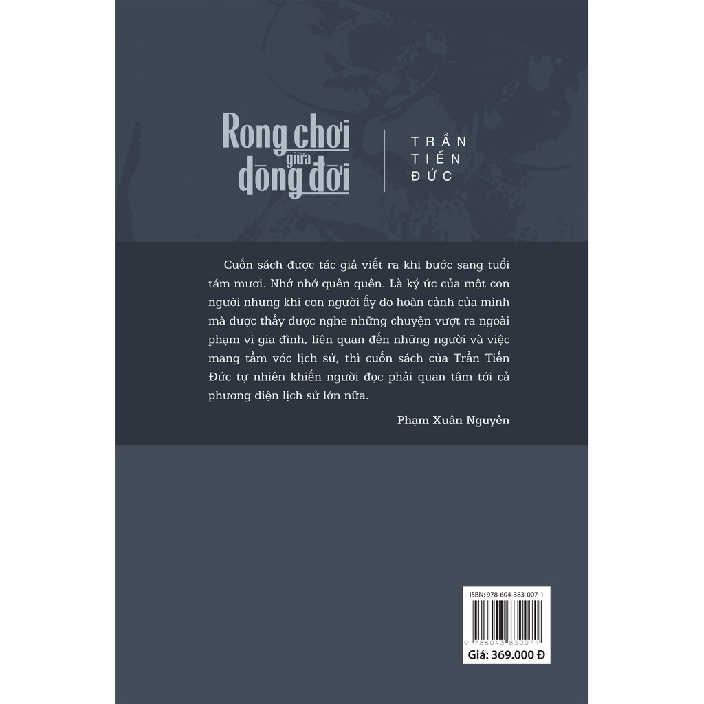 Sách - Rong chơi giữa dòng đời