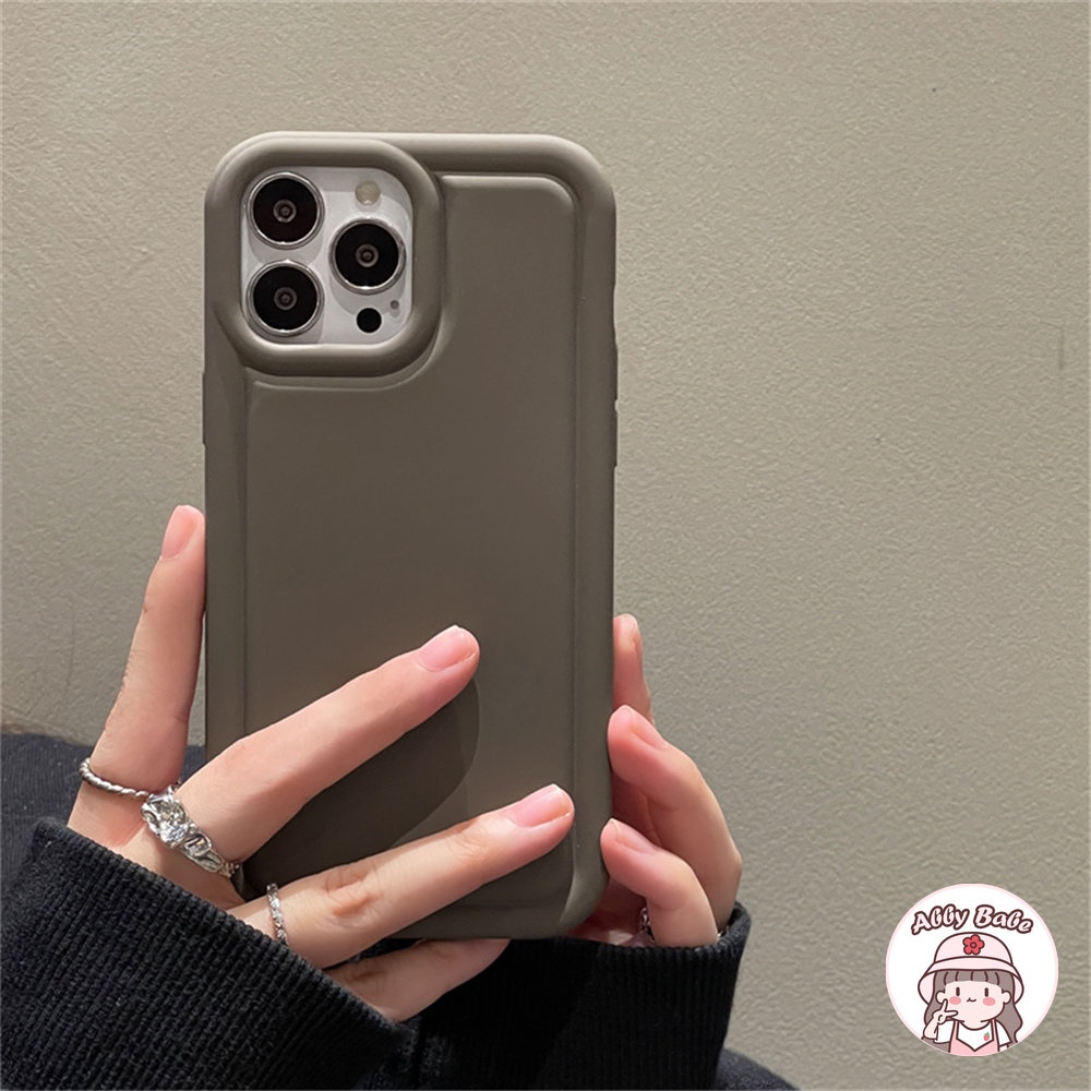 Ốp Điện Thoại Silicon TPU Mềm Nhám Màu Đen Đơn Giản Chống Va Đập Cho IPhone 14 Pro Max 11 7Plus 13 12 11 Pro Max X XS XR