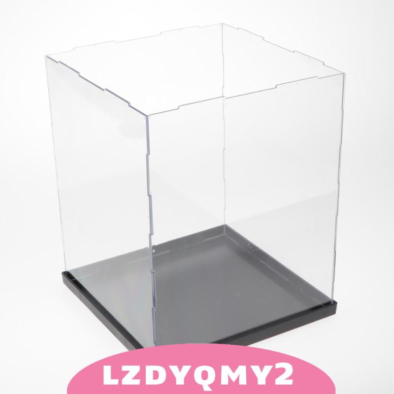 Hộp Trưng Bày Mô Hình Đồ Chơi Bằng Acrylic Chống Bụi Có Đèn