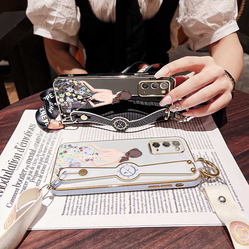 Ốp Điện Thoại Sang Trọng Có Dây Đeo Cho Samsung Galaxy Note 10 Plus Note 10 + Note 10 Pro Note 20 Ultra