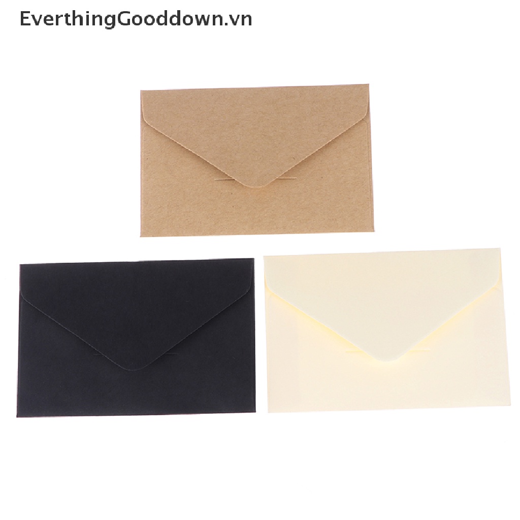 Set 20 Phong Bì Bằng Giấy Phong Cách Châu Âu Cổ Điển Cho Văn Phòng Trường Học vn