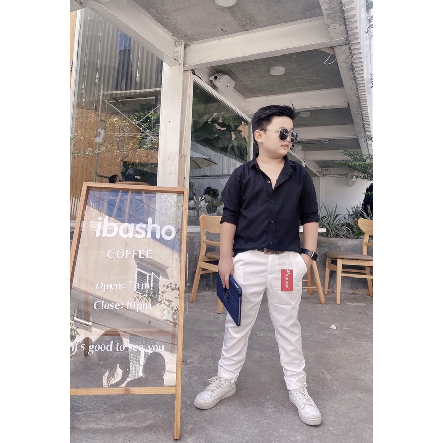 Quần tây âu dài cho bé nha khách siêu hàn sẻn 10-57kg