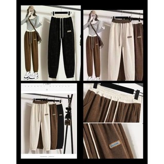 Quần jogger chất tổ ong cạp phối màu siêu hot