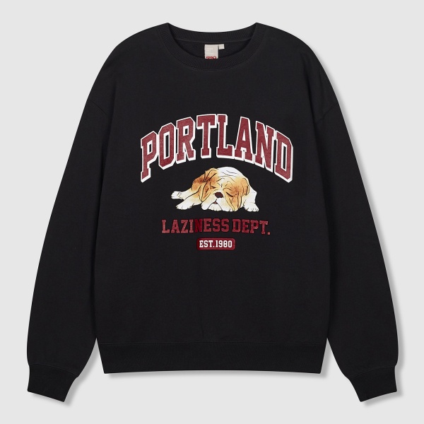 Áo thun sweater SPAO Animal Graphic tay dài