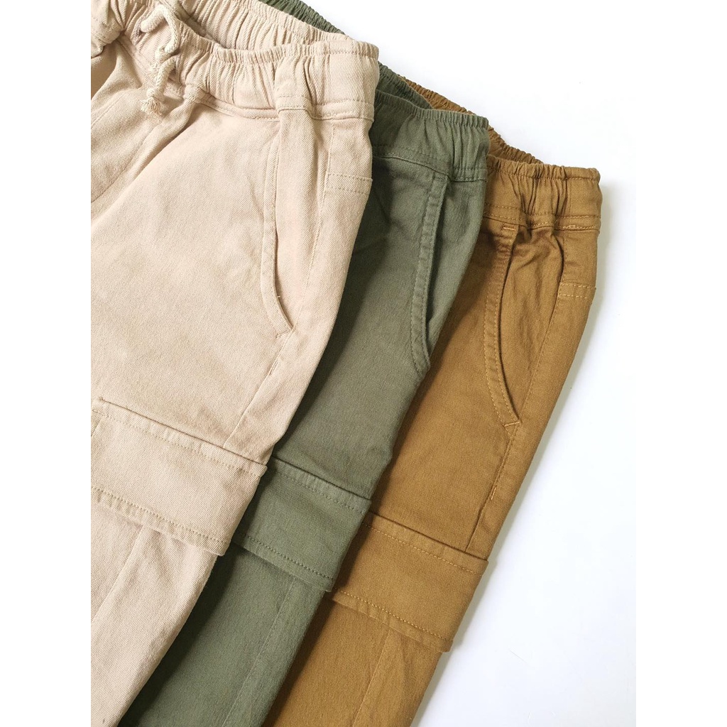 Quần jogger túi hộp xuất Hàn cho bé QRB001