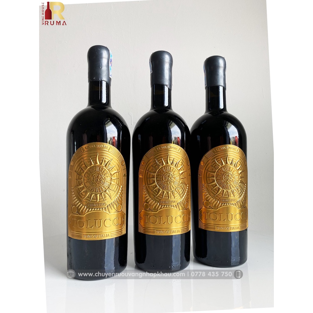 Rượu vang Ý Tolucci 17 nhập khẩu
