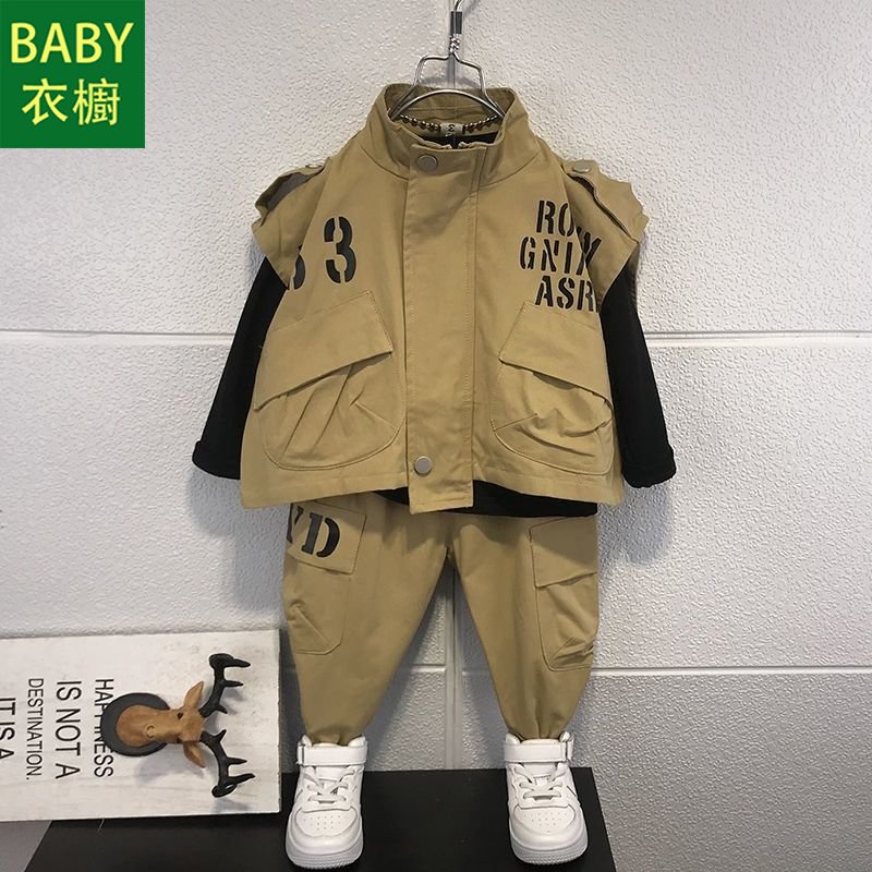 Bộ Đồ Vest Thời Trang Xuân Thu 2022 Mới Mẻ Cho Bé Trai