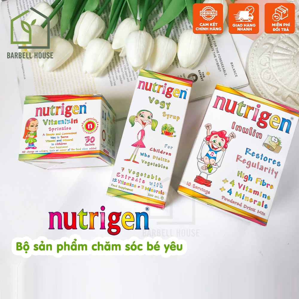 Bộ 3 sản phẩm toàn diện cho bé yêu  - giúp bé ăn ngon, chống táo bón, bé lười ăn rau, tăng miễn dịch