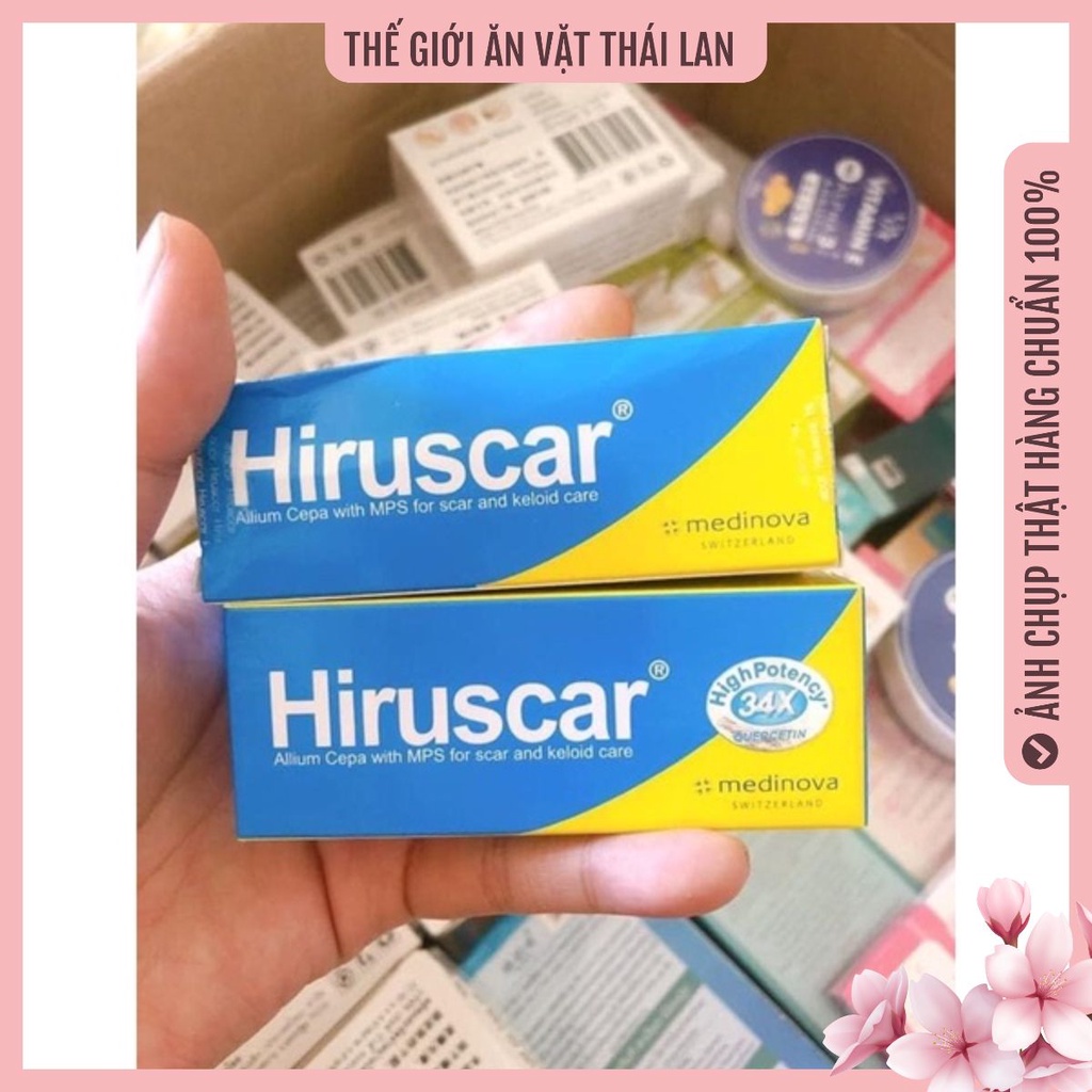 Hiruscar làm mờ sẹo thái lan sẵn