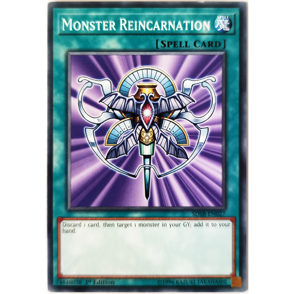 [Thẻ Yugioh] Monster Reincarnation |EN| Common