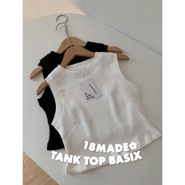 Áo tanktop basic 18made ✿ 𝐁𝐲 𝐄𝐢𝐠𝐡𝐭𝐞𝐞𝐧 𝐀𝐠𝐚𝐢𝐧